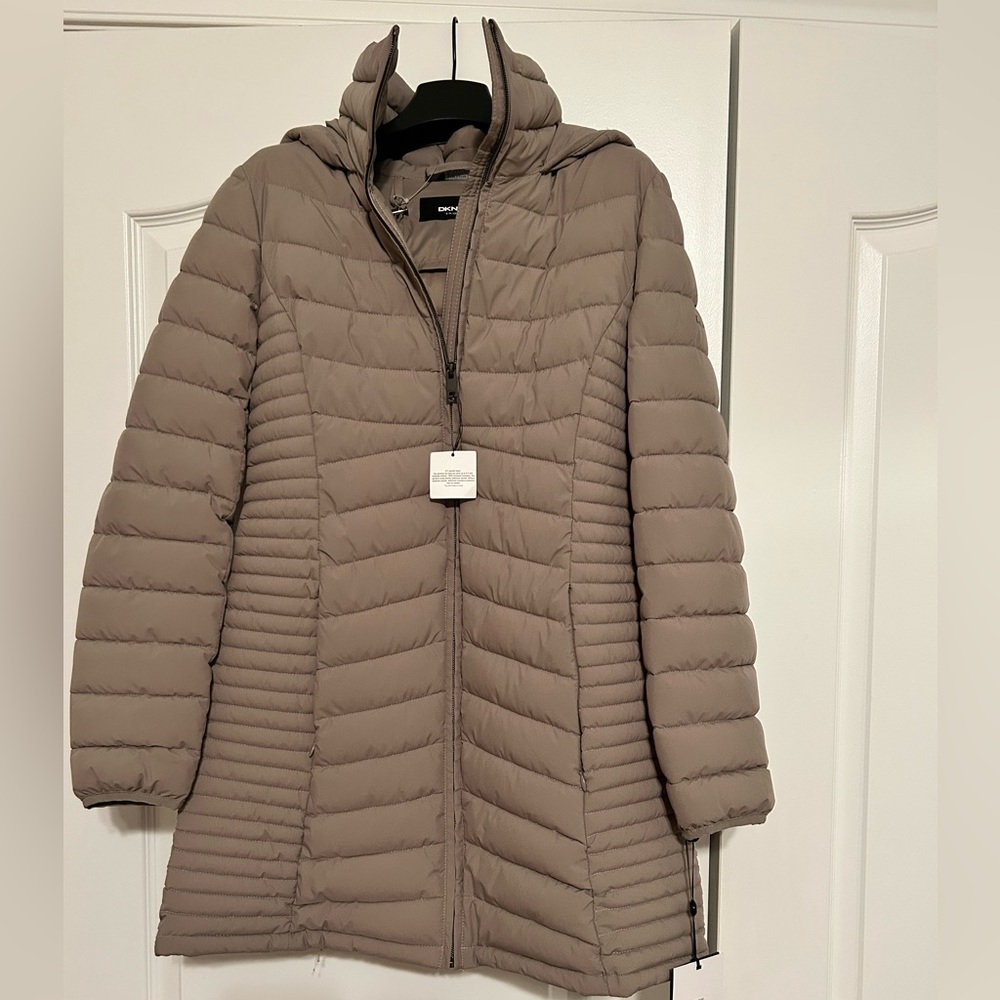 DKNY Women’s Quilted Coat - Size Small - Brand New!